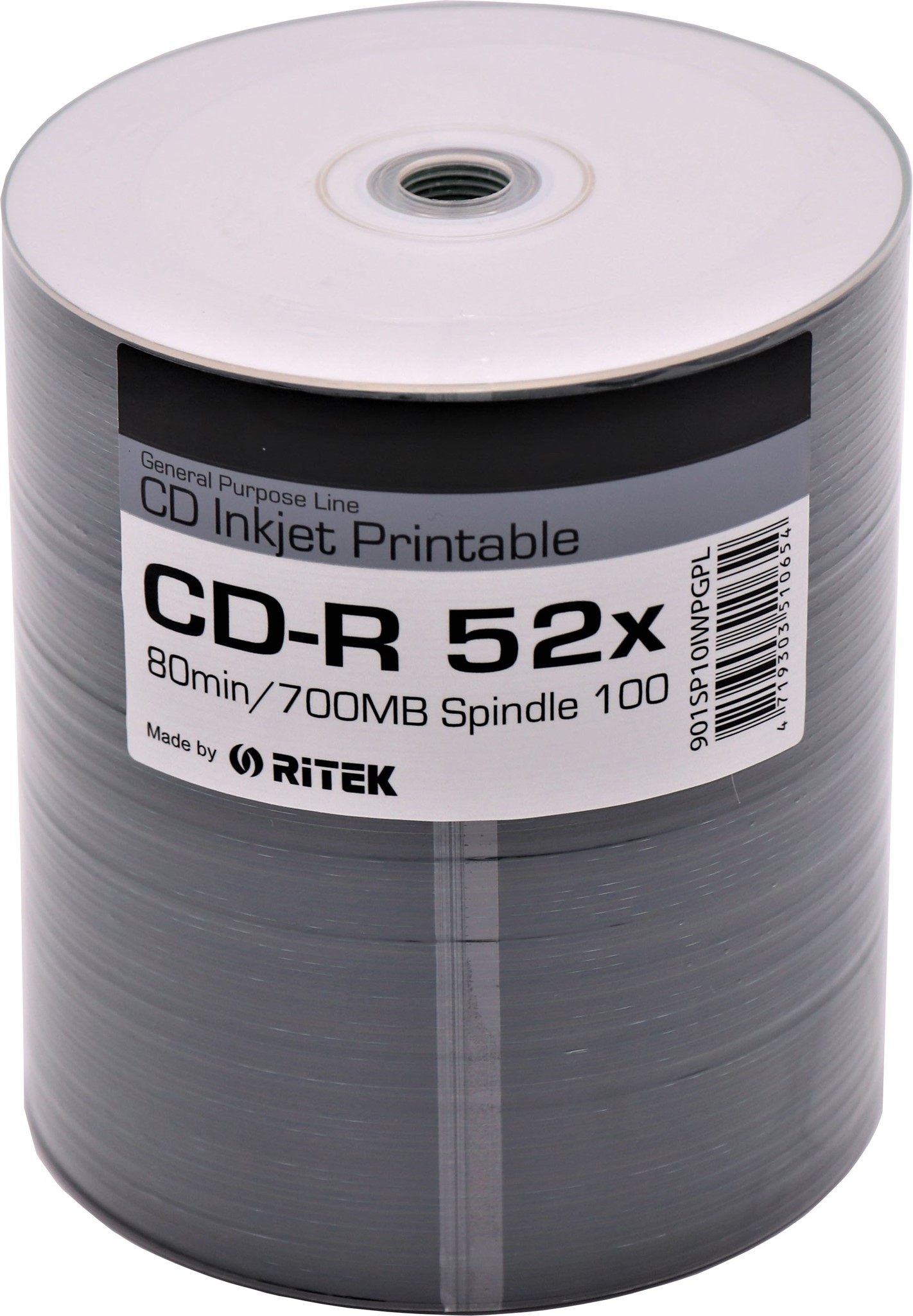 Picture of CD-blanks RITEK Inkjet White